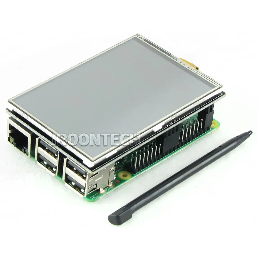 Raspberry PI 3 Модель B 5 &quotдюймовый TFT ЖК дисплей с сенсорным экраном по интерфейсу SPI.