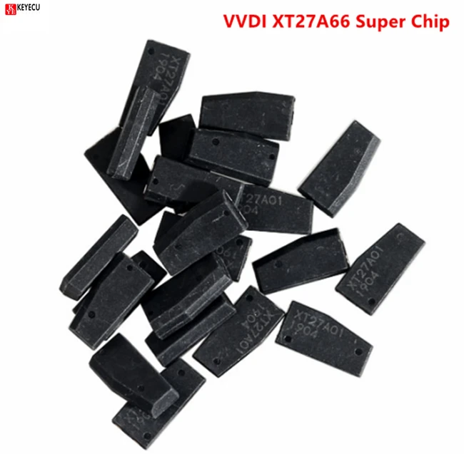 KEYECU 50 шт./лот Xhorse VVDI супер чип XT27A01 XT27A66 транспондер для VVDI2 мини ключ инструмент |