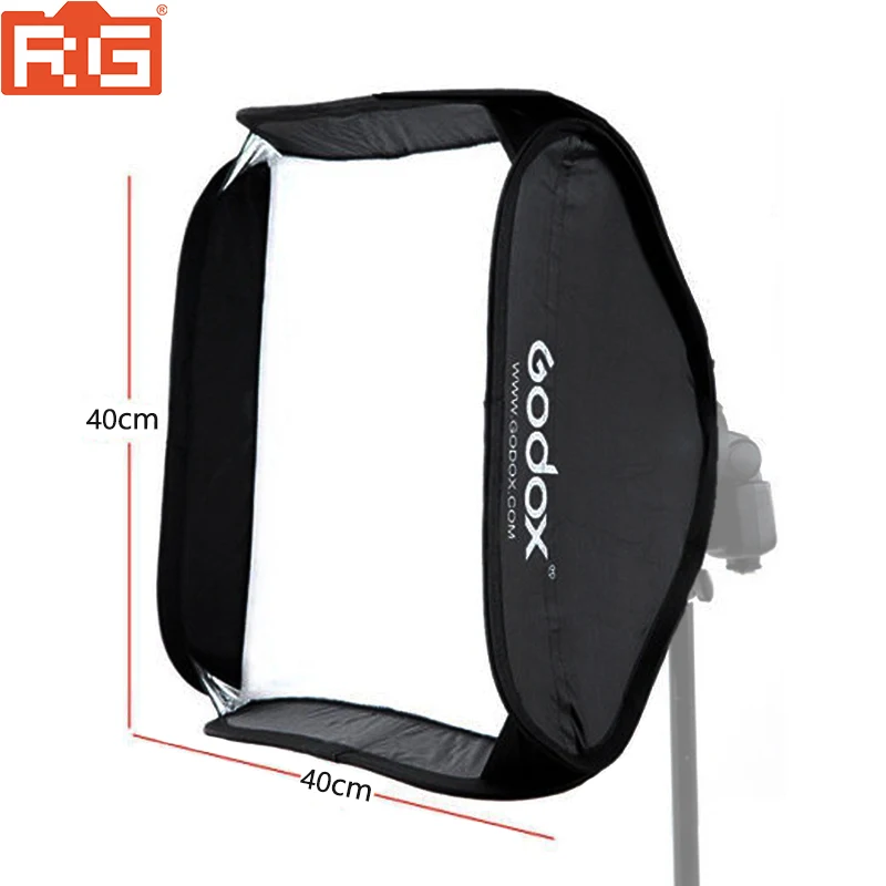 Софтбокс Godox 40x40 см (только софтбокс) для студийной вспышки камеры подходит