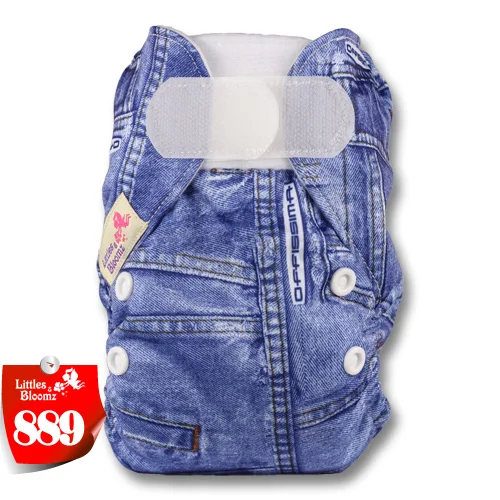 [Littles&Bloomz] многоразовые Многоразовые моющиеся тканевые подгузники для новорожденных одного размера, подгузники из натуральной ткани - Цвет: 889