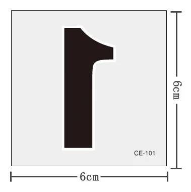 Rocooart CE, тату с черными цифрами, тату для лица, Спортивные фанаты, поддельные тату, Олимпийский матч, тату, Детская забавная Временная тату-наклейка