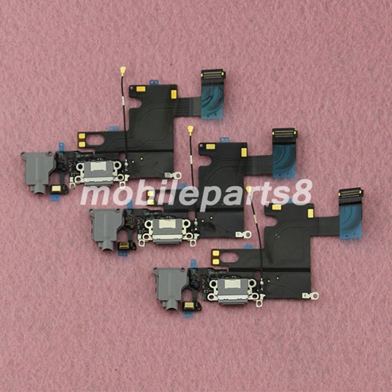 5 шт./лот OEM зарядный порт USB док-разъем Гибкая Замена для IPhone 6 6G 4 7 &quotзарядное