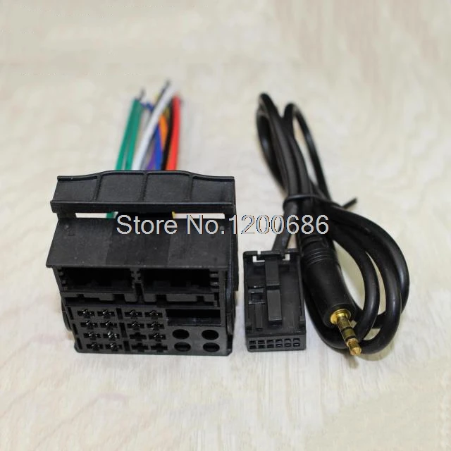 Установка жгута проводов для радио автомобильного стерео проигрывателя CD Ford Focus
