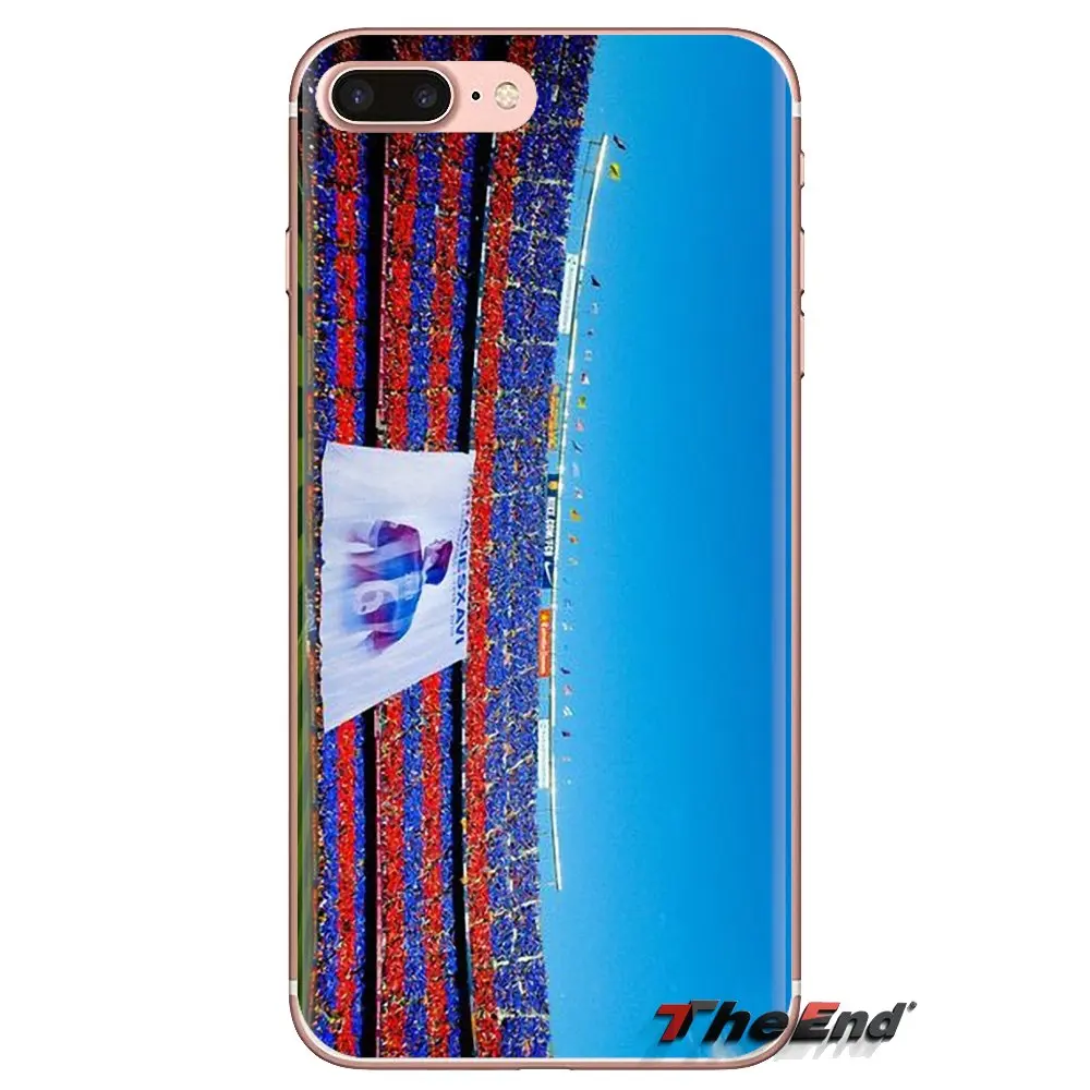 Барселона Испания Estadio Camp Nou мягкий чехол для Sony Xperia Z Z1 Z2 Z3 Z5 compact M2 M4 M5 C4 E3 T3 XA Huawei Mate