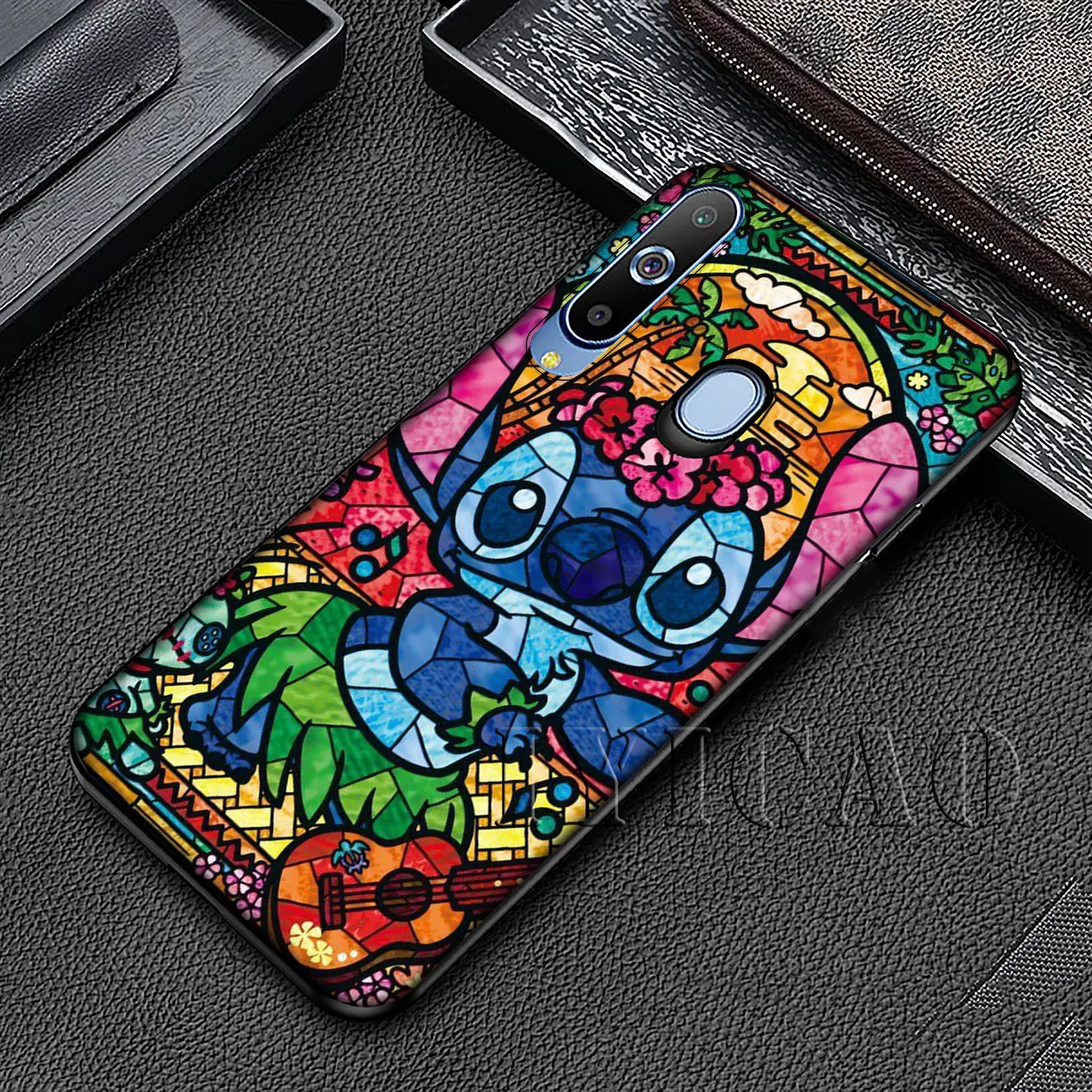 IYICAO Cute Lilo Stitch Cartoon Soft Silicone Case for Samsung Galaxy A70 A60 A50 A40 A30 A20 A10 A50S A40S A30S A20E A10S Cover |