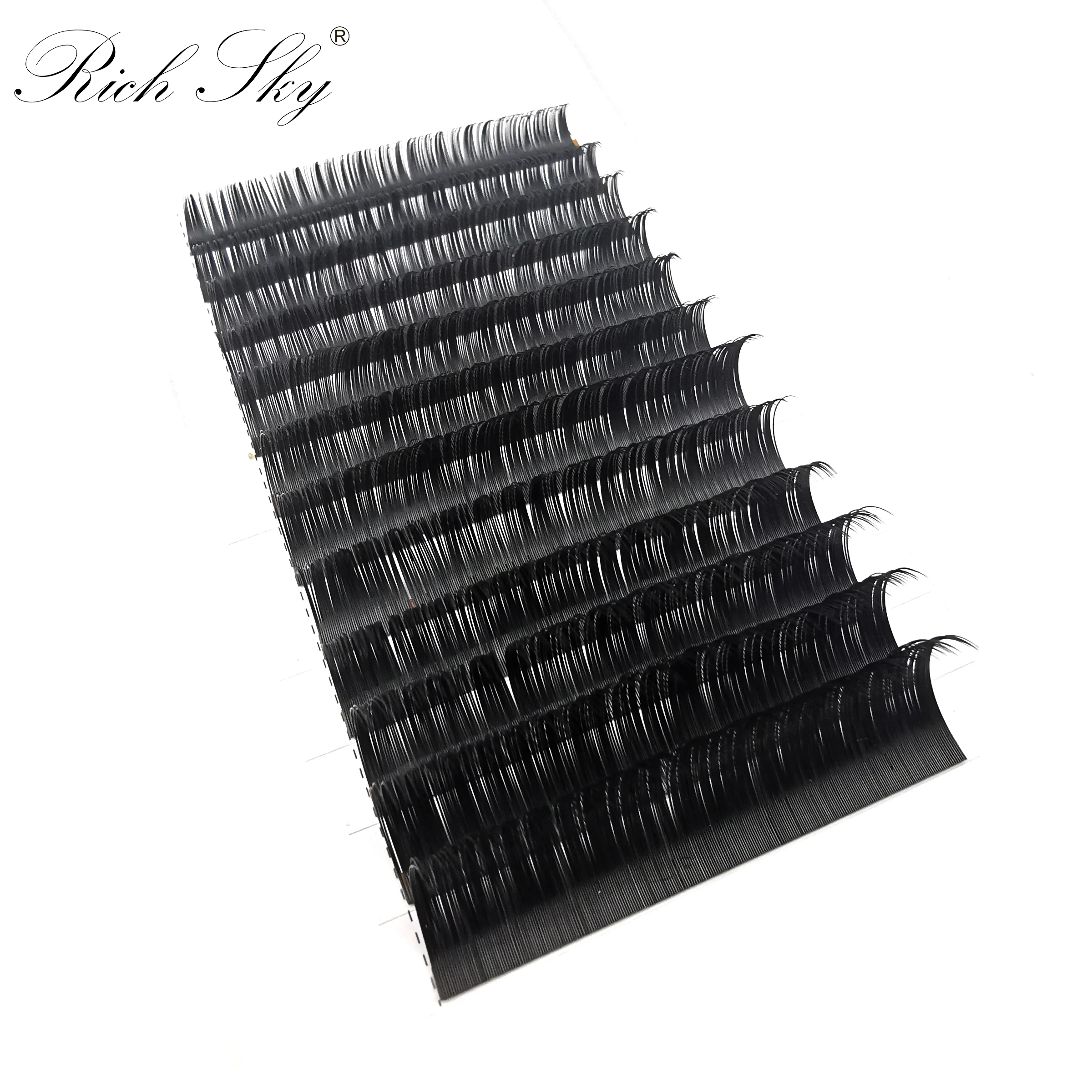 Богатый Небесно Профессиональный коричневый полосы наращивания ресниц