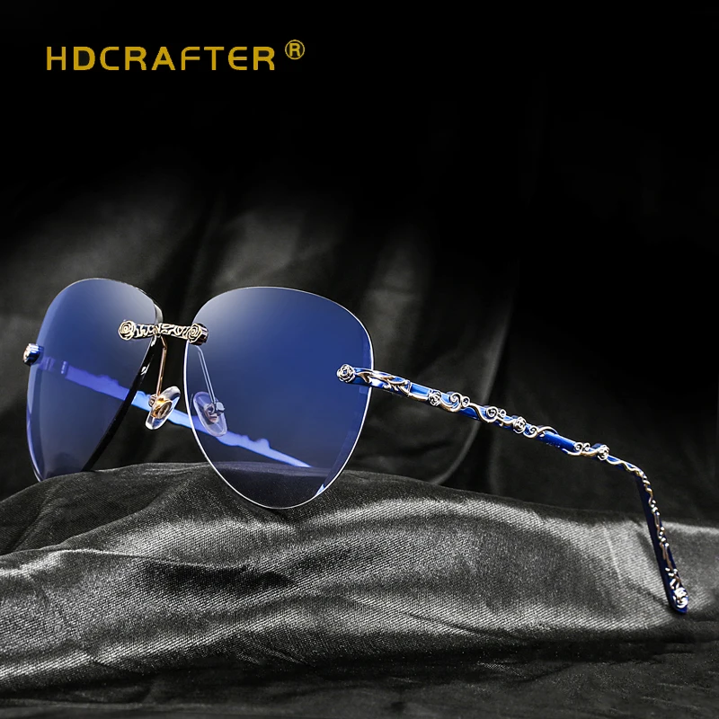 HDCRAFTER женские солнцезащитные очки женщина Винтаж брендовые дизайнерские для
