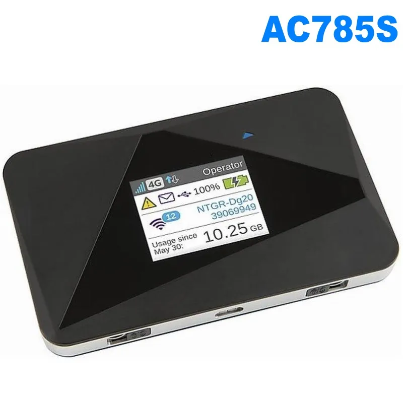 Разблокированная Мобильная точка доступа Netgear AirCard 785S (плюс 2 антенны) LTE