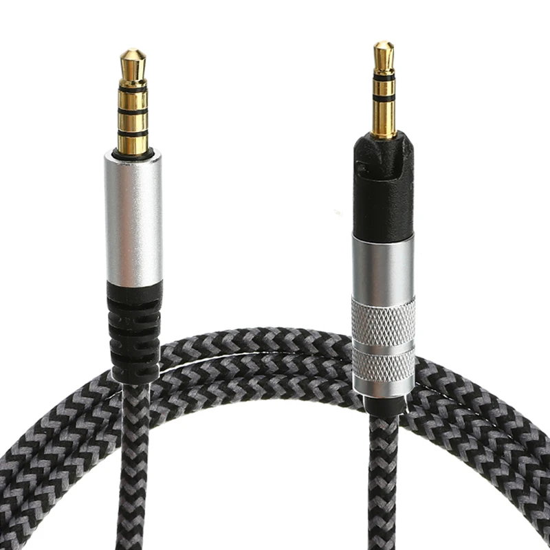 Сменный кабель для наушников 3 5 мм стерео бас аудио кабели Sennheiser HD598 HD558 HD518