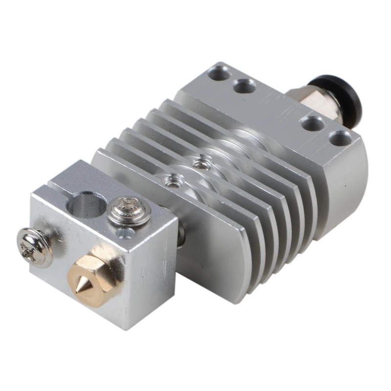 Высокая точность CR-8 Hotend CR8 экструдер комплект насадка дистанционного Боуден алюминиевый радиатор для 3d принтера 1,75 мм 3 мм может фиксироваться вентилятор