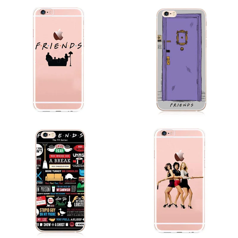 Классический мягкий чехол для телефона с изображением друзей ТВ шоу быть веселым