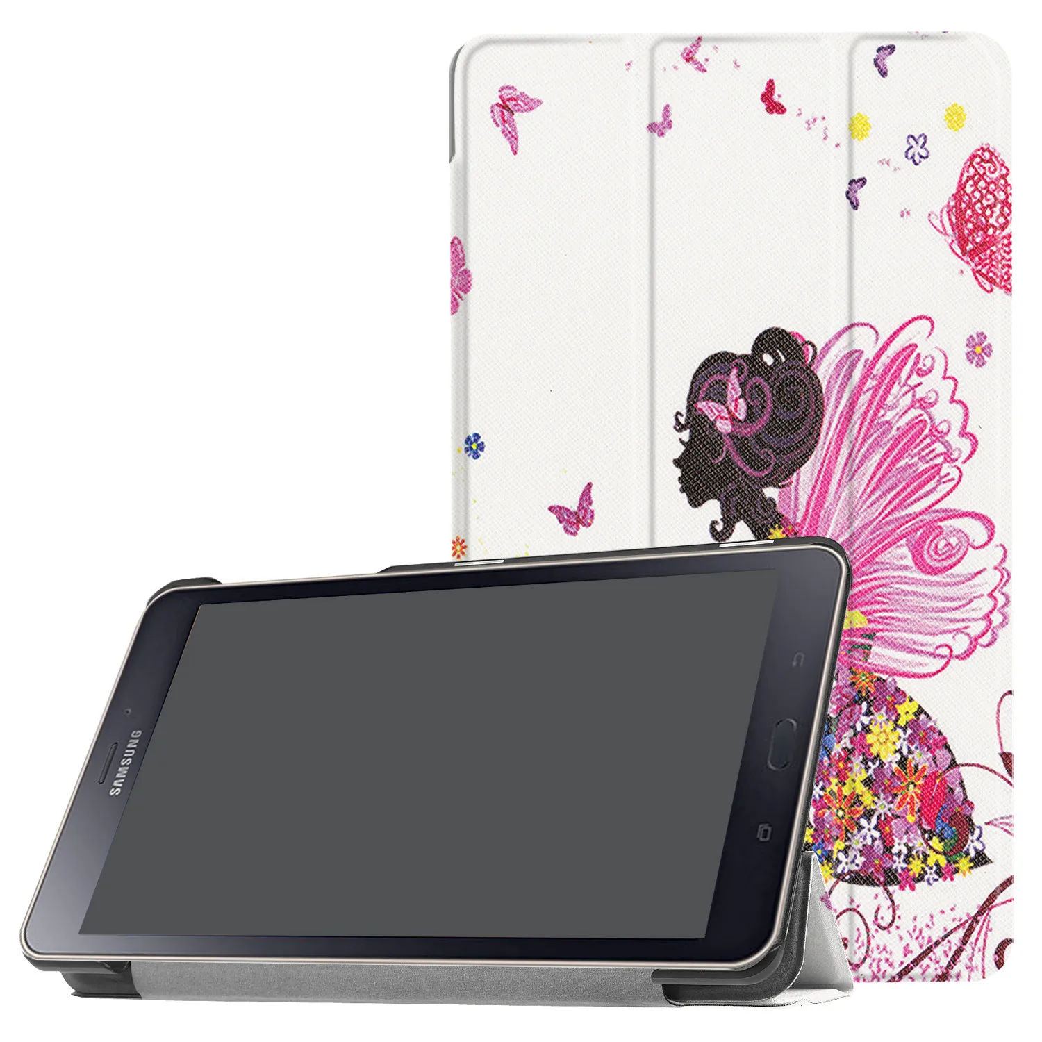 Чехол для Samsung Galaxy Tab A 8 0 SM T380 T385 2017 чехол подставка в виде книжки samsung A2 S T385|Чехлы