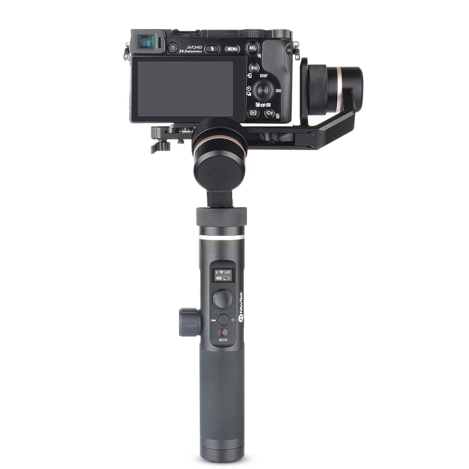 Feiyu G6 Plus 3-Axis Splash-proof WIFI Handheld Gimbal for Gopro Xiaomi SJCAM Sony RX0 RX100 A6300 A6500 Canon EOS M50 M6 M5