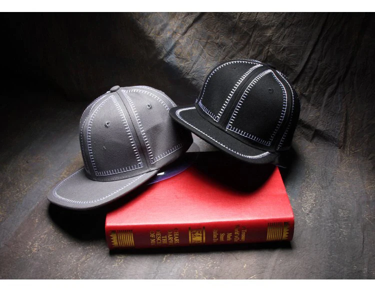Новинка 2016 черные и серые бейсболки с косточками простые шапки в колледжском
