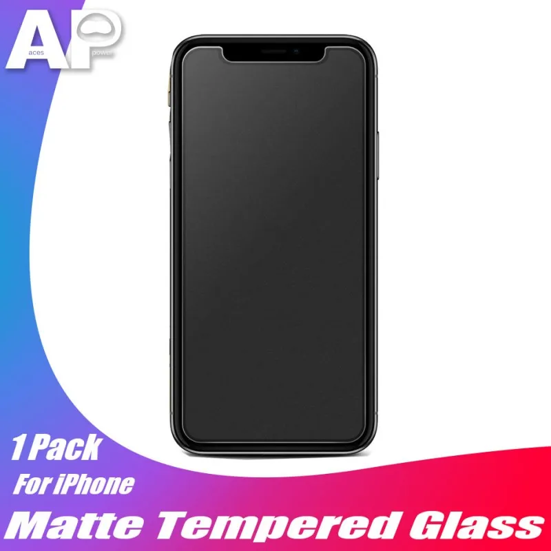 Матовый чехол Acespower 9H безопасная закаленная стеклянная пленка для iPhone 11 Pro X XS MAX XR 6