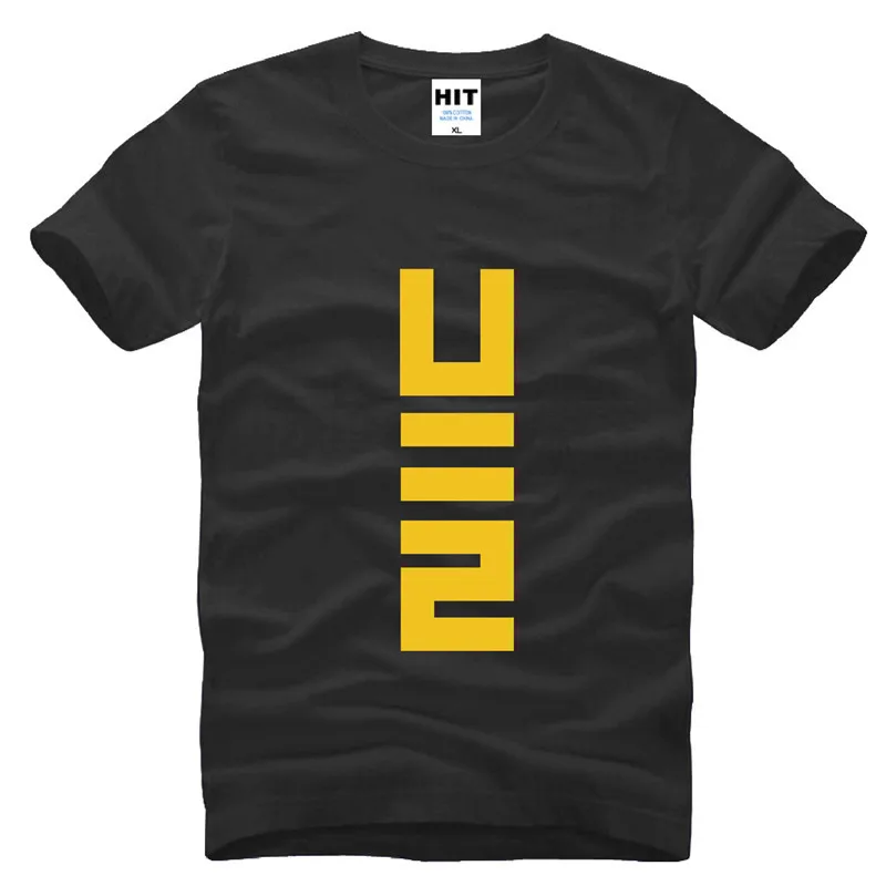 Футболка мужская свободного покроя с коротким рукавом и круглым вырезом|camisetas