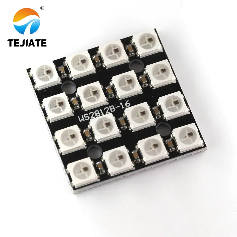 16 бит RGB 4x4 LED WS2812B 5050 + встроенные драйверы|Интегральные схемы| |