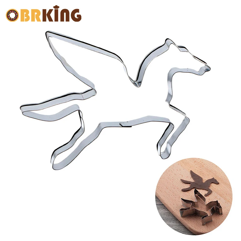 OBRKING формочка для печенья из нержавеющей стали Pegasus форма сделай сам с рисунком