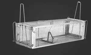 Гуманная двухдверная многоразовая мыши мышеловки для ловли грызунов, ловушка для мышей, крыс, Охотничья клетка в прочной упаковке