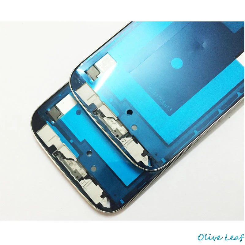 Новый корпус передней рамы для Samsung Galaxy S4 i9500 i9505 i337 Передняя пластина чехол рамка