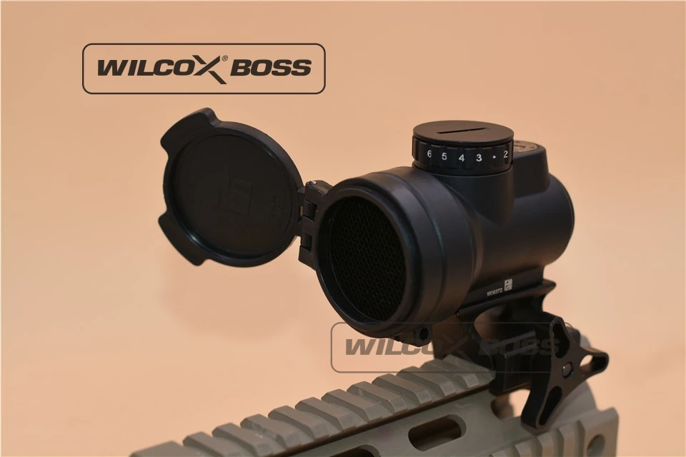 Голографический прицел MRO Red Dot Sight Airsoft Low Mount + QD No. 3 антибликовое устройство Killflash| |