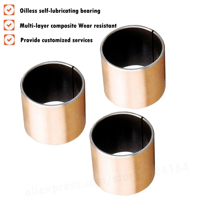 Комбинированный самосмазывающийся подшипник втулка без масла раздвижная 2035 2030
