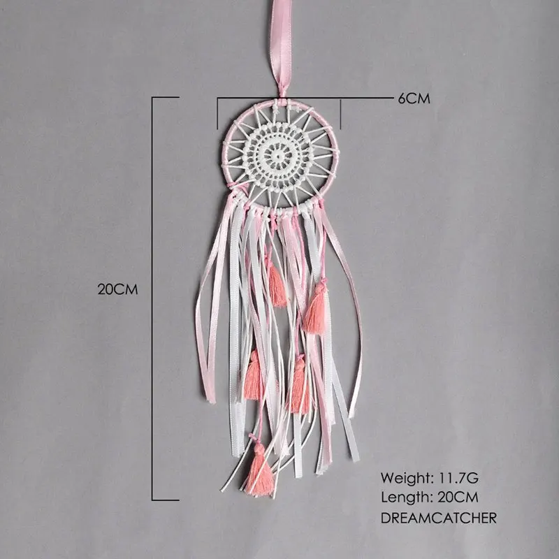 2 вида цветов полоски Крылатый Ловец снов украшение на стену Ремесло Украшение