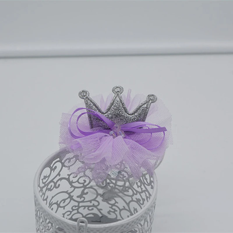 7x5.5cm 6pcs lace Crown patch applique for Girls hair accessories DIY Kid patches Clothing Craft Sticker Hair Ornament | Дом и сад
