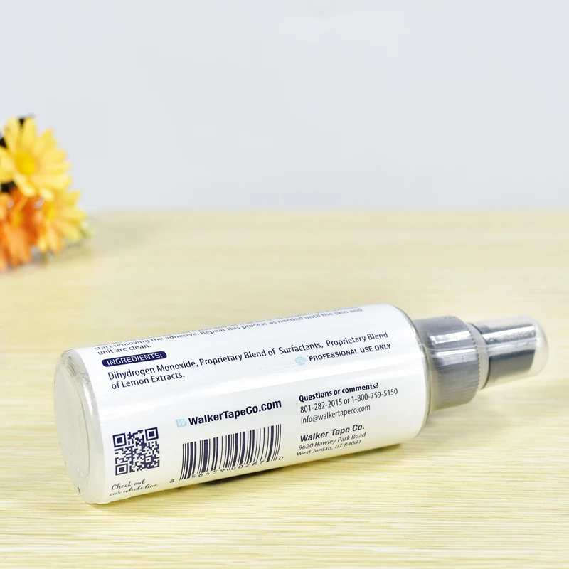 

H2GO 4 FL.OZ.(118ml) Hair Solvent Tape Adhesives Remover For Tape Extension/Toupee/Strong Double Sided Tape And Soft Bonds