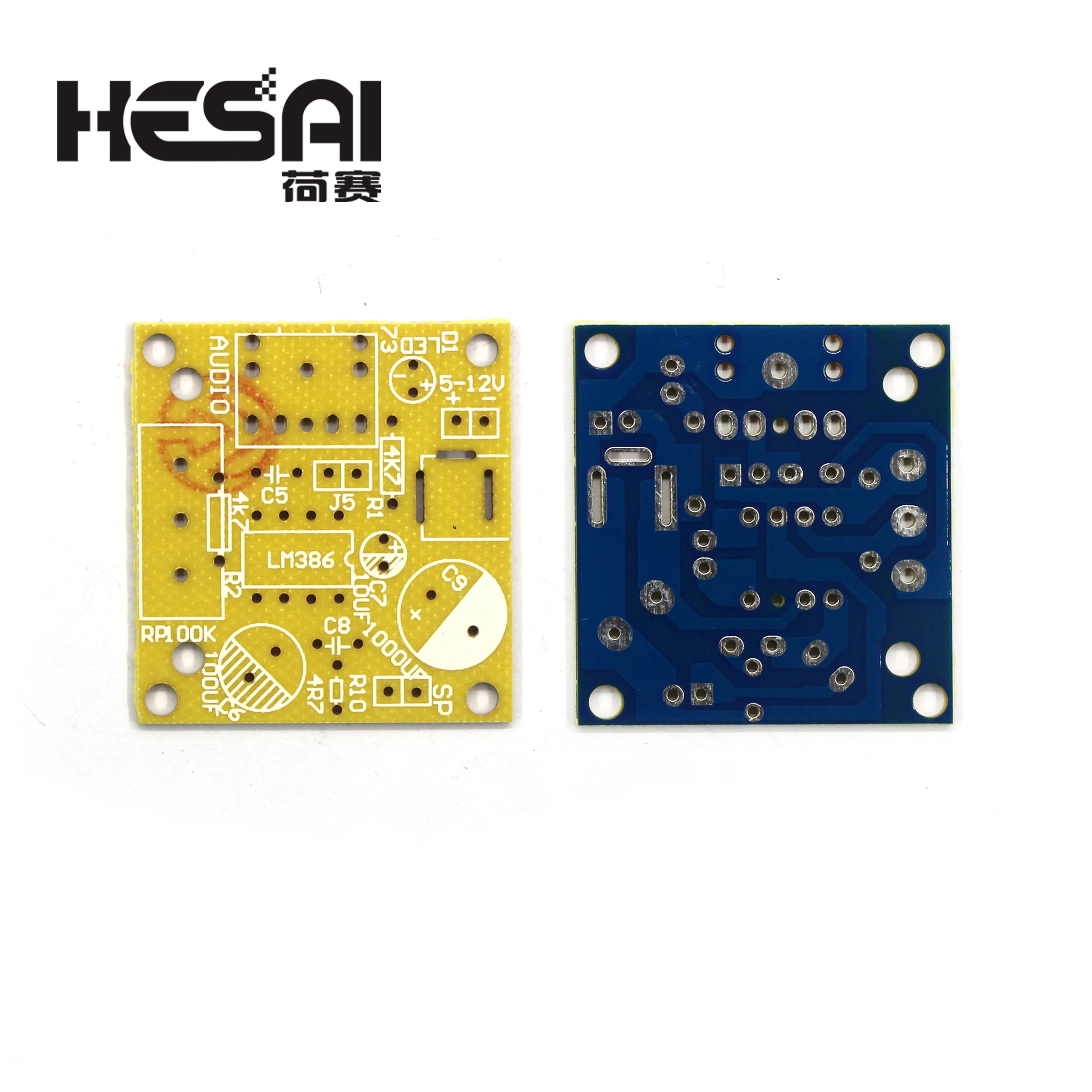 Умный электронный DIY Набор LM386 супер мини аудио усилитель DIY набор Trousse LM386 Amplificador Модуль платы 3,5 мм 3-12 В