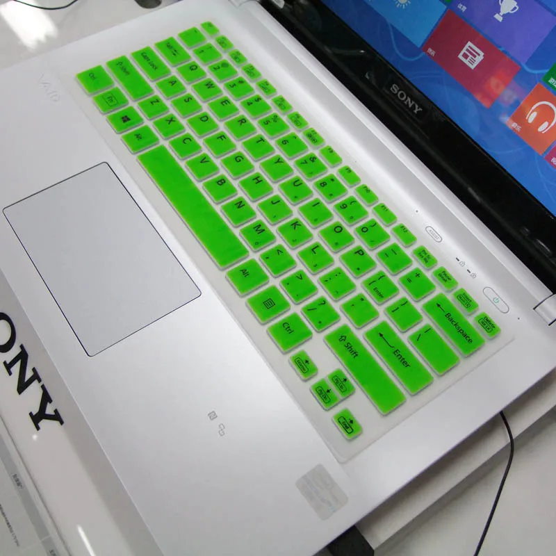 Силиконовый защитный чехол для клавиатуры Sony VAIO SVF14A FIT 14E SVF14218SC 14217SC 14215SC SVF14N SVF13N Fit