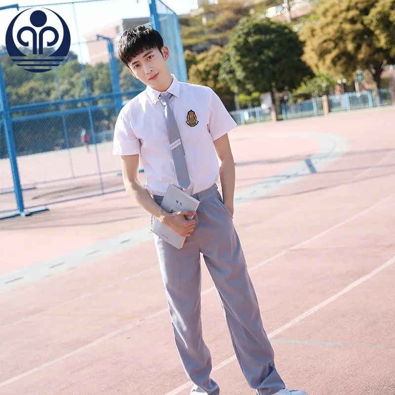 Школьная форма с коротким рукавом приталенные сексуальные девушки большие