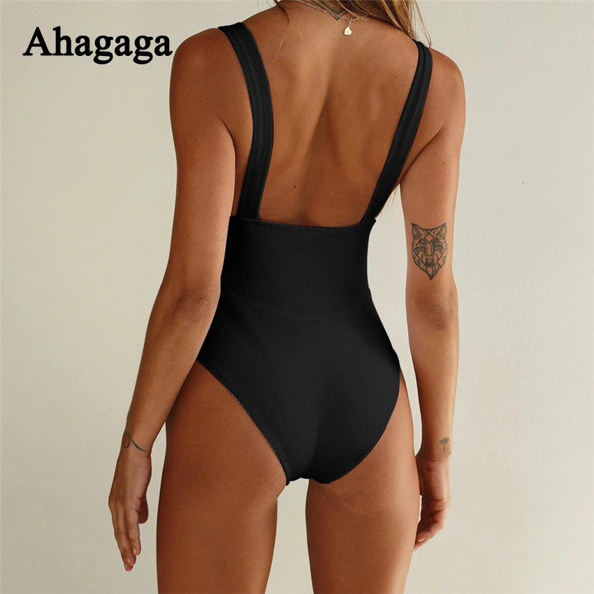 Ahagaga 2019 Летние Комбинезоны женские спортивные костюмы модная Однотонная