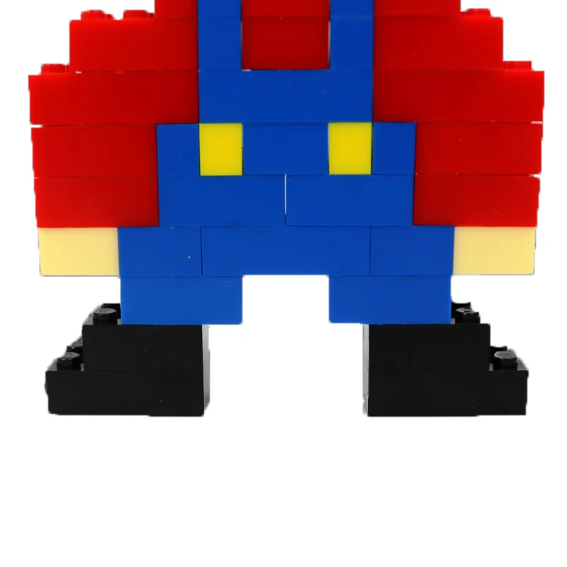 Мультяшные блоки подарки Зеленый ABS пластик заклинание большие детские