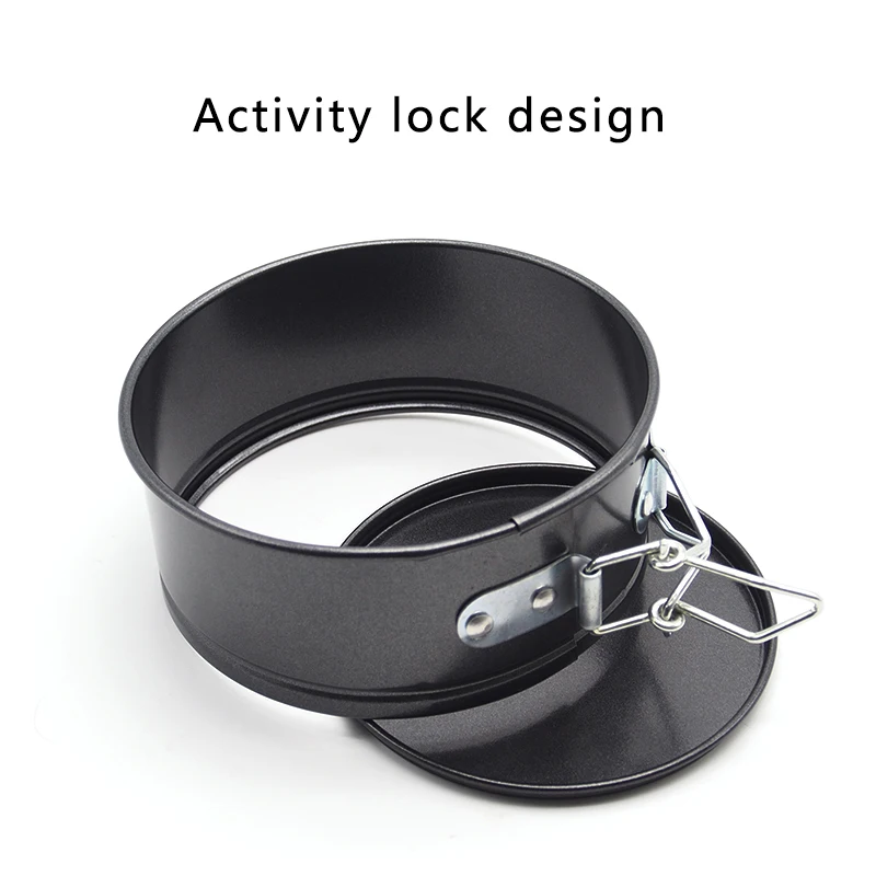 Мини Сковорода из углеродистой стали с антипригарным покрытием|springform pan|cheesecake