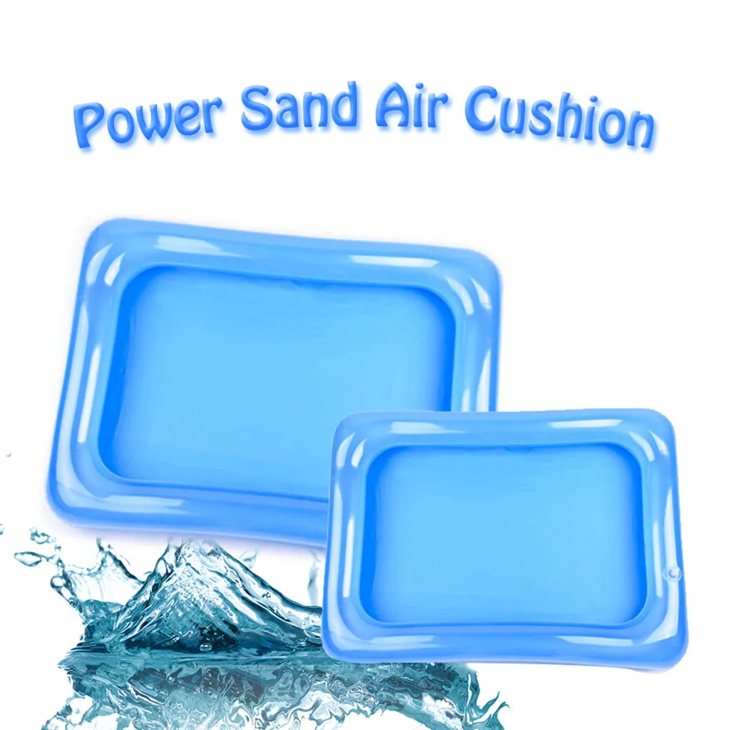 Легкая для хранения надувная Песочная Подушка экологически чистый пвх материал
