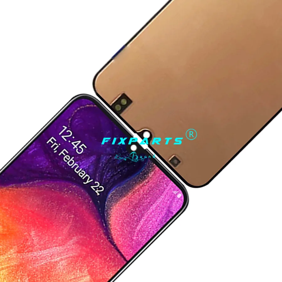 Оригинальный супер AMOLED ЖК дисплей для SAMSUNG Galaxy A50 A505 сенсорный экран дигитайзер