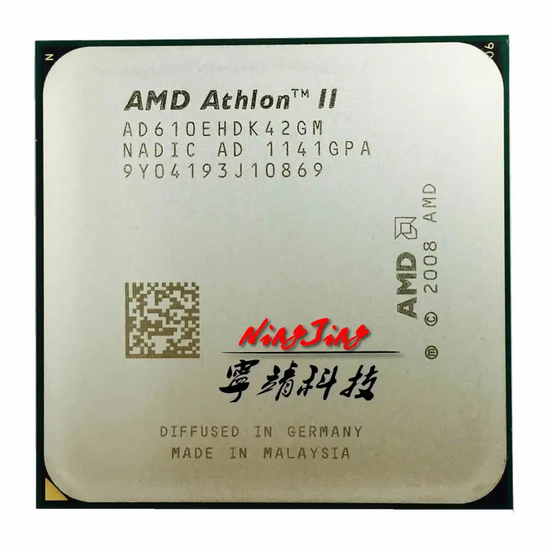Процессор AMD Athlon II X4 610e 2 4 ГГц четырехъядерный четырехпоточный процессор AD610EHDK42GM