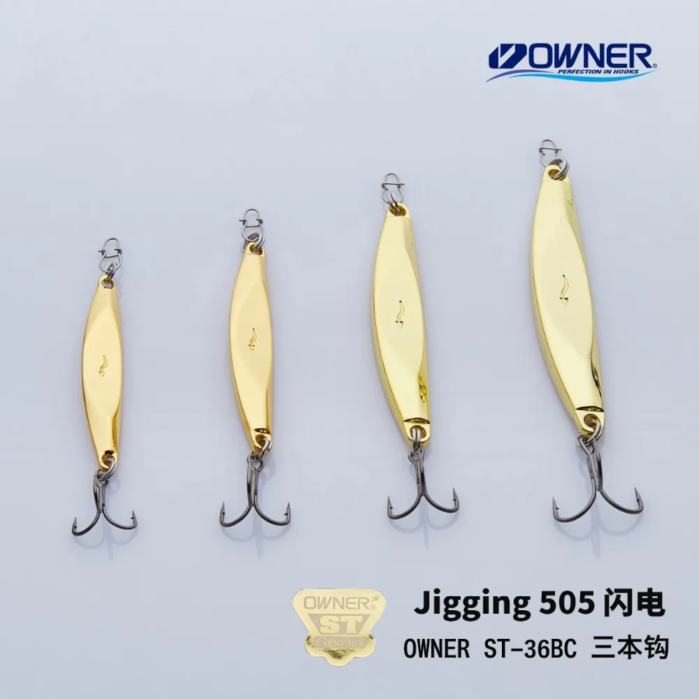 YAPADA Jigging 505 lightning 10 г/15 г усиленный тройной крючок 59-64 мм многоцветный