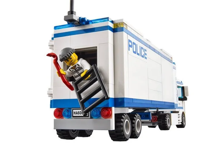 Городской полицейский мобильный блок совместимый с 60044 строительными блоками