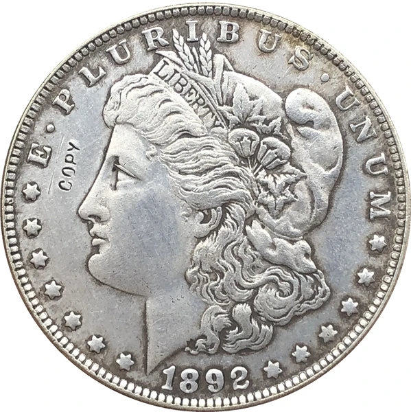 Копии монет в долларах США 1892-S | Дом и сад