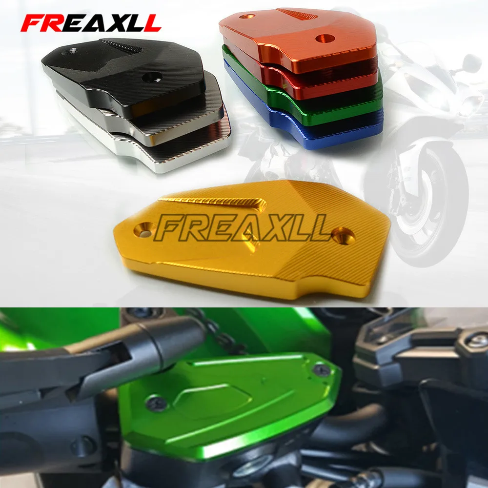 Z 800 z800 Motorcycle CNC brake Fluid Reservoir Cap Cover For Kawasaki z 13-16 ER6N ER6F VERSYS 650 NINJA650 | Автомобили и