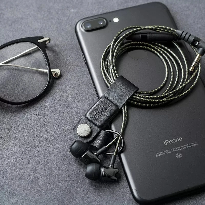 Хит продаж оригинальный Bcase MEC магнитный зажим для наушников три цвета кожаный
