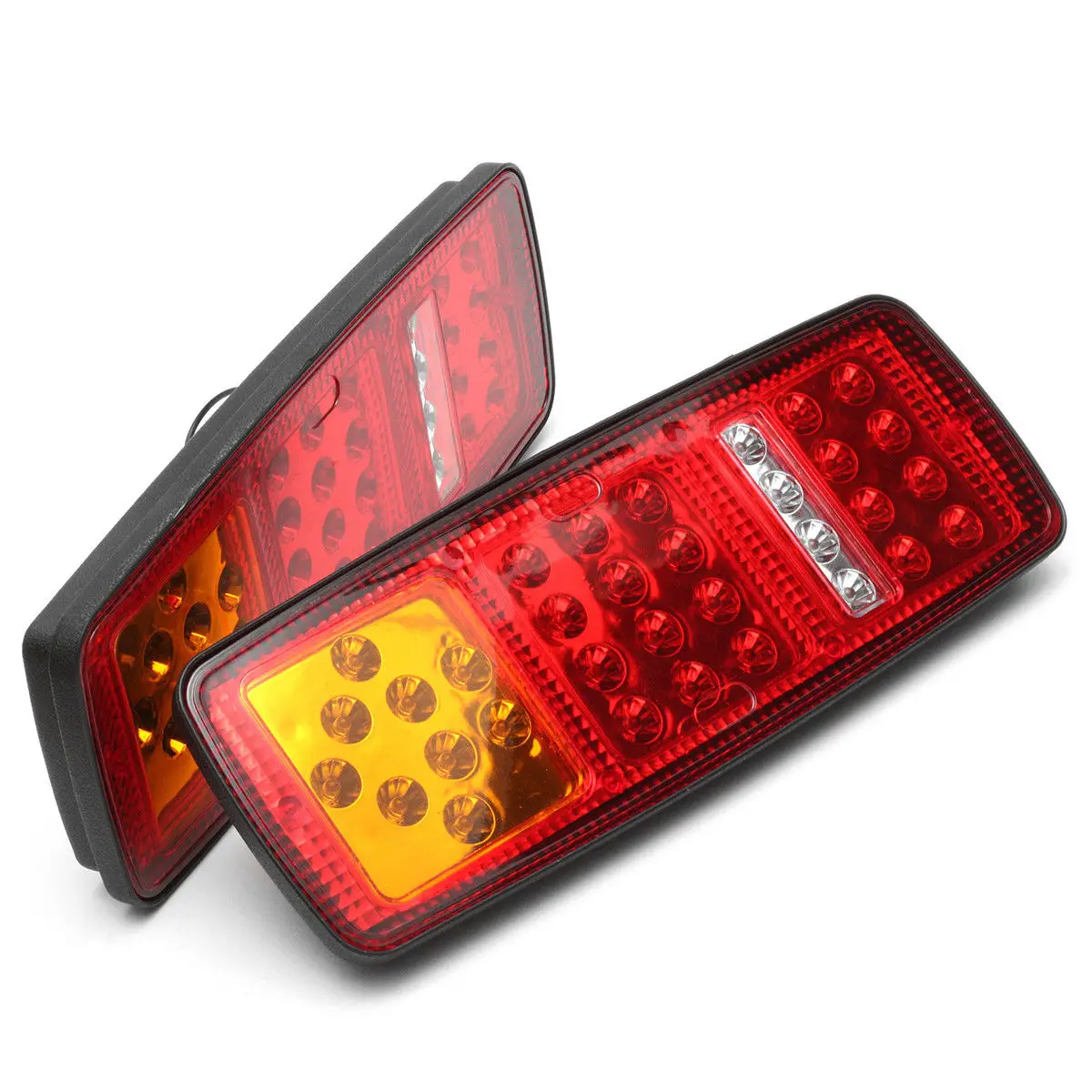 2x DC 12 В Грузовик Прицеп Лодка 33LED Лампа Комплект Задний светильник стоп индикатор водонепроницаемый