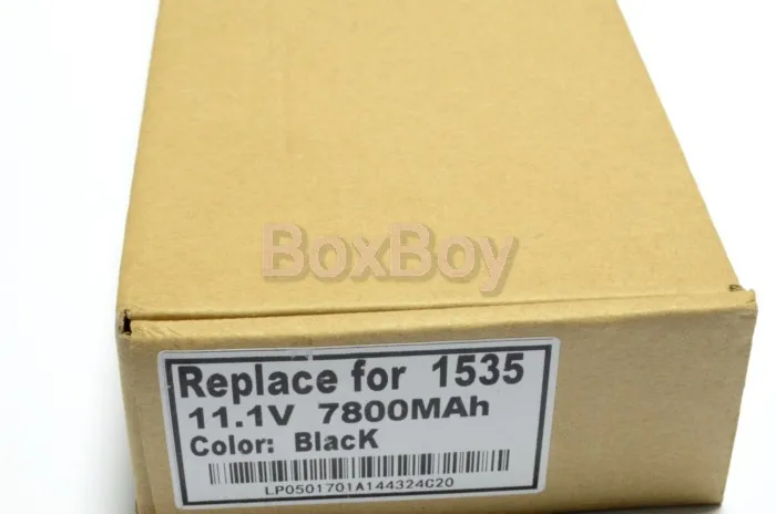 Аккумулятор для ноутбука 6600 мАч Dell Studio 1535 1536 1537 1555 1557 dell KM958 KM965 MT264 WU946 312 1558 0701|battery
