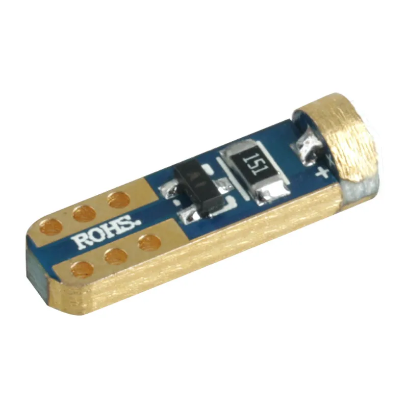 50 шт. осветительные приборсветильник лампы высокой мощности T5 W3W 3030 1SMD 12 В |