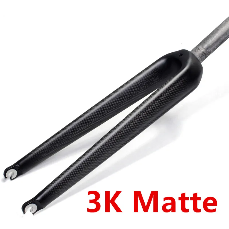 EC90 700CC Carbon fiber Road Bike Fork 1-1/8 3K Bicycle Forks 28.6mm Free Shipping | Спорт и развлечения