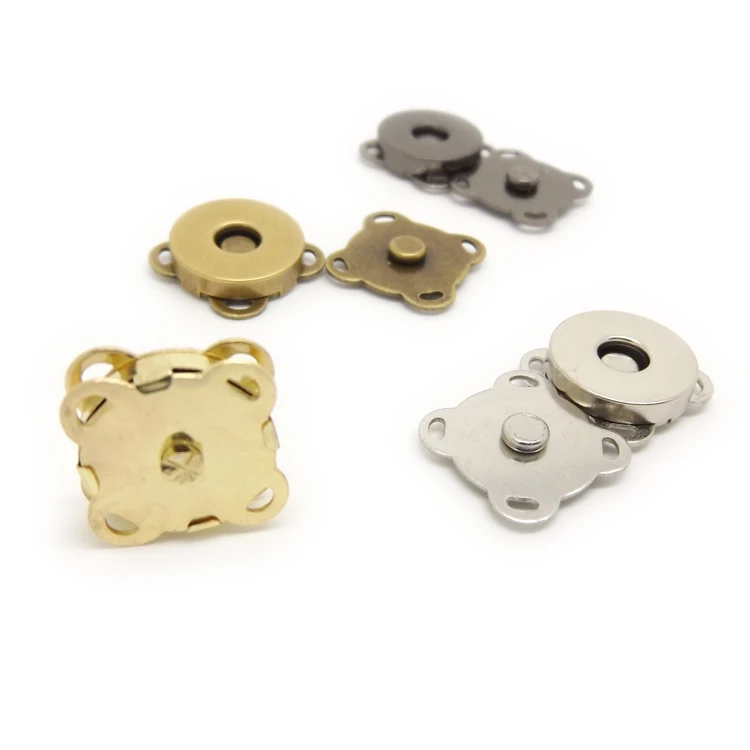 Магнитные кнопки типа цветок сливы магнитные аксессуары для сумок и невидимые