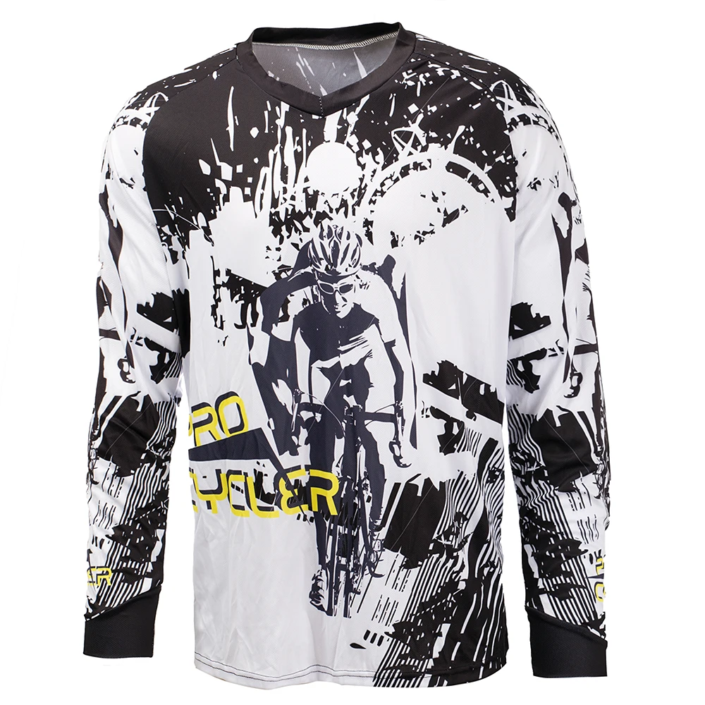 Новинка 18 длинный рукав Crossmax внедорожный горные Джерси DH MX одежда MTB Майки для