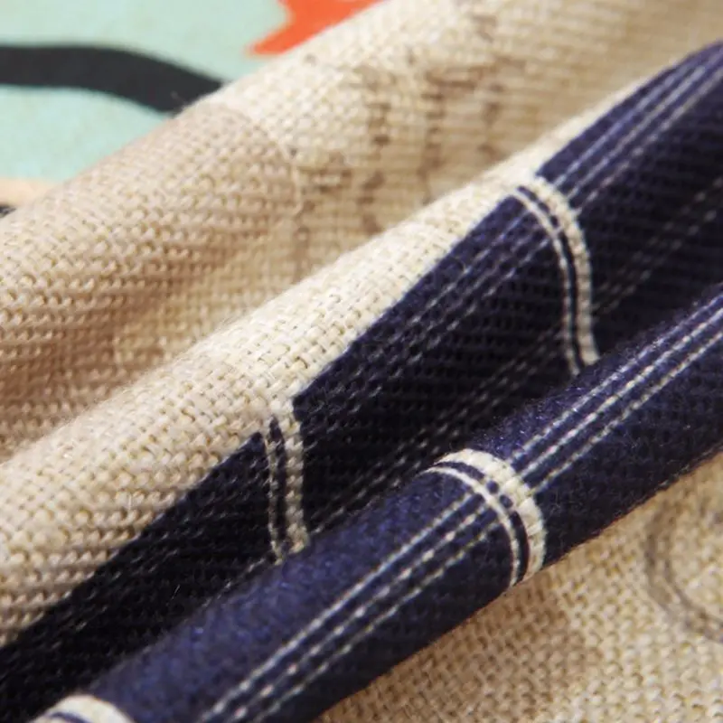 Мультфильм Стиль чехлы красный Винтаж узор декоративная подушка для дивана